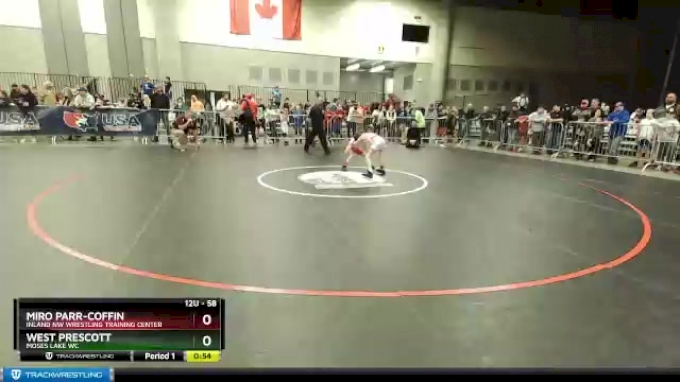 58 lbs Champ. Round 1 - Miro Parr-Coffin, Inland NW Wrestling Training ...