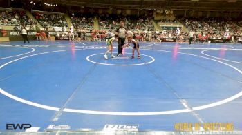 58 lbs Consi Of 32 #2 - Anthony Alvarado, ALL AMERICAN WRESTLING CLUB vs Braylen Marion, Mat Psycho