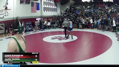 175 lbs Champ. Round 1 - Junior Bumanglag, Granite Hills (El Cajon) vs Xavien Valdivia, Green Valley