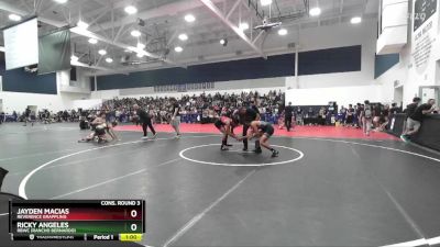 126 lbs Cons. Round 3 - Jayden Macias, Reverence Grappling vs Ricky Angeles, RBWC (Rancho Bernardo)