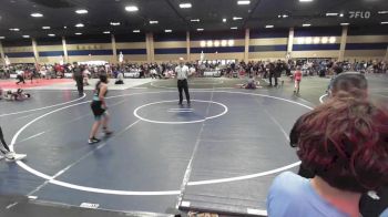 80 lbs Semifinal - Emery Merlos, Baddie Baddie Group vs Yanezza Laska, Dub Wrestling