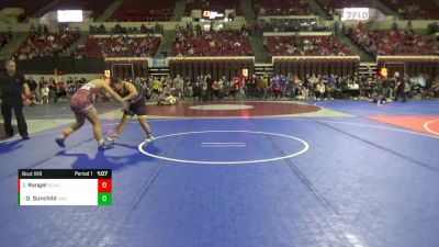 186 lbs Round 1 - Daijalin Sunchild, Pioneer Wrestling Club vs Isabela Rangel, Big Game Wrestling Club MT