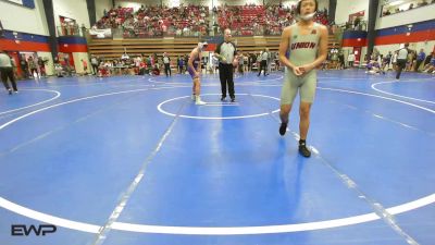 126 lbs Round Of 16 - Dylin Vang, Tulsa Union vs Ross Powell, Bristow