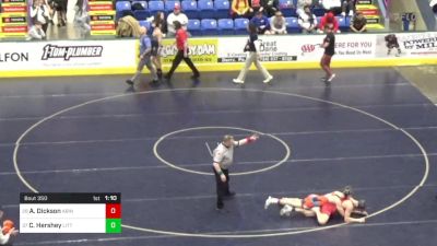 147 lbs Round Of 64 - Adam Dickson, Abington Heights vs Cooper Hershey, Littlestown