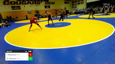 135 lbs Round Of 64 - Thomas Blackmon, Ponderosa (CO) vs Billy Townson, Poway