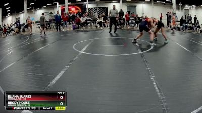 120 lbs Round 1 (4 Team) - Eliana Juarez, Red Devil WC vs Brody House, Virginia Patriots