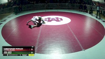 106 lbs 1st Place Match - Christopher Morales, Cimarron Memorial vs Eric Bice, SLAM! NEVADA