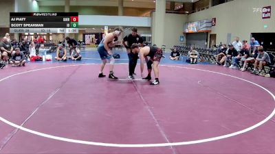 165 lbs 6th Wrestleback (32 Team) - Scott Speakman, Indiana Outlaws vs AJ Piatt, Guerilla WC