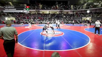 157-5A 3rd Place Match - Jax Brickley, Lassiter H.S. vs Ziya Karadeniz, Riverwood International Charter School