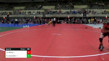 90 lbs Quarterfinal - Kolten Bollig, RT Elite vs Rex Lancaster, Holmen Wrestling