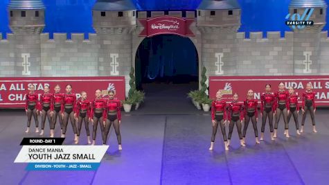 Dance Mania - Youth Jazz Small [2025 Youth - Jazz - Small Day 1] 2025 UCA & UDA All Star National Championship
