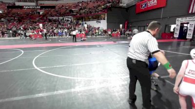 63 lbs Cons. Semi - Caleb Noble, Lancaster Wrestling Club vs Sylus Peterson, Medford/Crass Trained