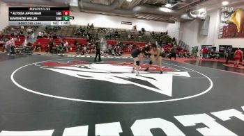 190 lbs Consolation Bracket - Makenzie Willis, Doherty vs Alyssa Apolinar, Eaglecrest