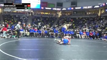 144 lbs Semis - Gavin Carolan, Decorah vs Carver Wieland, Independence