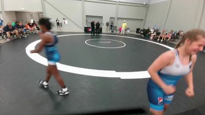 119 lbs Round 9 (10 Team) - Angely Mendez, South Carolina vs Kahlyn Fouty, Indiana