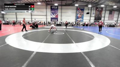 126 lbs Consi Of 32 #1 - Colin Matone, NY vs Cael Staggs, NV