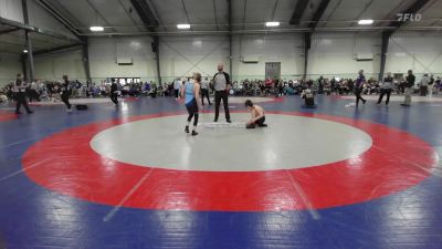 100 lbs Semifinal - Travis Cowan, Guerrilla Wrestling Academy vs Grayson Cannon, Dendy Trained Wrestling