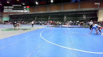 115 lbs Champ. Round 2 - Emily Roman, Wooster vs Nyah Ortiz, Reed