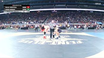 D4-215 lbs Champ. Round 1 - Isaac Westfall, Reading vs Owen Wright, Clinton
