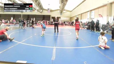 107 lbs Rr Rnd 2 - Francesca DaSilva, Sassie Lassies FIWC vs Kelly Haggerty, CT Whale Orca