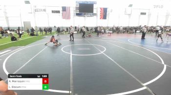 65 lbs Semifinal - Alexander Marroquin, Cvbjj vs Lucas Slocum, Stout Wrestling Academy