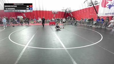 126 lbs Champ. Rd Of 16 - Broden Butzke, Askren Wrestling Academy vs AJ Woerpel, Team Nazar