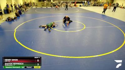 75 lbs Semis & 1st Wrestleback (8 Team) - Easton Hemmesch, Paynesville vs Henry Simon, K-M