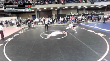 110 lbs Champ. Round 2 - Georgia Hay, Unattached vs Candice Cameron, Unattached