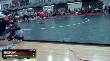 132 lbs Round 6 (10 Team) - Garrett Crain, Alabama Elite Red vs Matt Bryant, Next Level WC