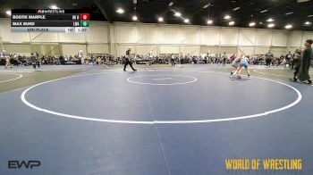 95 lbs 5th Place - Bostik Marple, OK Outlaws 14U vs Max Burd, LWA 14U