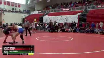 144 lbs Semifinal - Wyatt Brock, Cinncinati LaSalle vs John Paul Smith, Findlay