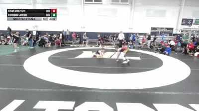 90 lbs Quarterfinal - Kam Deshon, Ohio Gold-MS vs Corbin Lorek, Bulldog Premier-MS