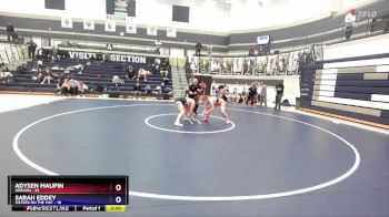 155 lbs Round 1 (4 Team) - Adysen Maupin, Oregon vs Sarah Eddey, Sisters On The Mat