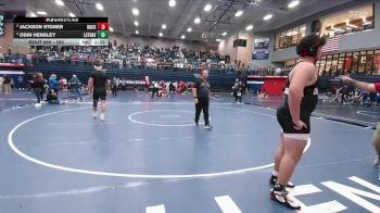 285 lbs Semifinal - Odin Hensley, Austin Lake Travis vs Jackson Stoner, Rockwall