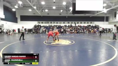 190 lbs Quarterfinal - Xavier Vargas-Ramos, Oak Hills vs Angel Valenzuela, Merced