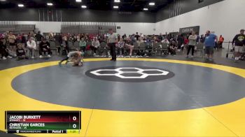 55 lbs Placement Matches (8 Team) - Jacobi Burkett, Dynasty vs Christian Garces, Ruthless