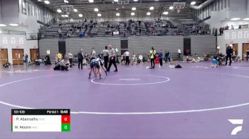 101-109 lbs 3rd Place Match - Pierson Abernathy, Dragon Wrestling Club vs Wyatt Moore, Hobart Wrestling Club