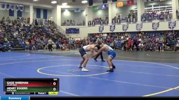 190 lbs Champ. Round 3 - Henry Eggers, NAPOLEON vs Gage Wireman, ALLEN EAST