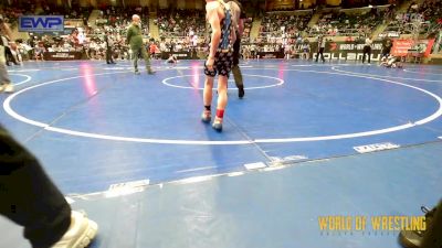 70 lbs Consi Of 16 #2 - Luke Baublitz, Mayfield Mat Academy vs Colton Lial, Adams City