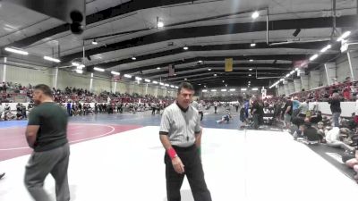 58 lbs 3rd Place - Mila Gutierrez, Top Rank vs Ysabel Gutierrez, Relentless