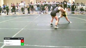 123 lbs Quarterfinal - Josie Perez, Blazers WC vs Ava Reagan, South Kona WC