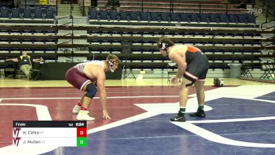 285 lbs Final - Hunter Catka, Virginia Tech vs Jimmy Mullen, Virginia Tech