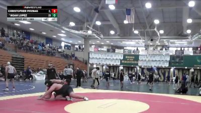 285 lbs Cons. Round 4 - Noah Lopez, South Hills vs Christopher Fitzbag, Faith Lutheran