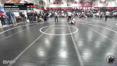 150 lbs 5th Place Match - Zander Gonzalez, Los Banos vs Michael Coelho, Los Banos