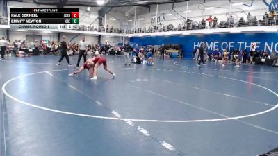 Silver 133 lbs Champ. Round 1 - Kale Cornell, St. Cloud State vs Emmitt Newton, Coe