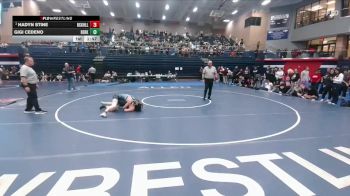 152 lbs 1st Place Match - Hadyn Stine, Prosper Rock Hill vs GiGi Cedeno, Richardson Berkner