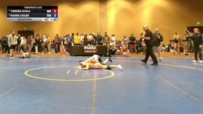 120 lbs Quarters - Yunuen Ayala, Mac Wrestling Club vs Kaura Coles, The Compound