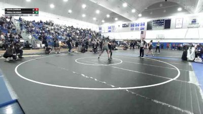 145 lbs Cons. Round 3 - Perla Villegas, San Fernando vs Olivia Cherian, La Serna