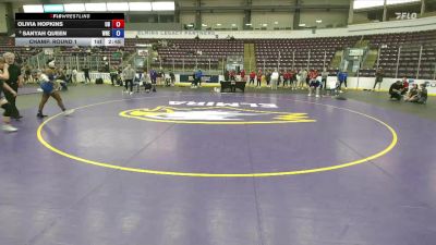 145 lbs Champ. Round 1 - Sanyah Queen, Western New England vs Olivia Hopkins, Bridgeport