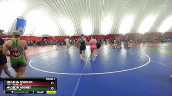 190 lbs Round 2 (6 Team) - AISLAN LEETCH, Team Green vs Alisha Berg, Team Yellow